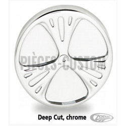 Cache allumage Deep Cut chromé pour Twin Cam de 1999 à 2017