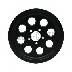 Couvre poulie Noir mat 70 dents pour Dyna de 2000 à 2005