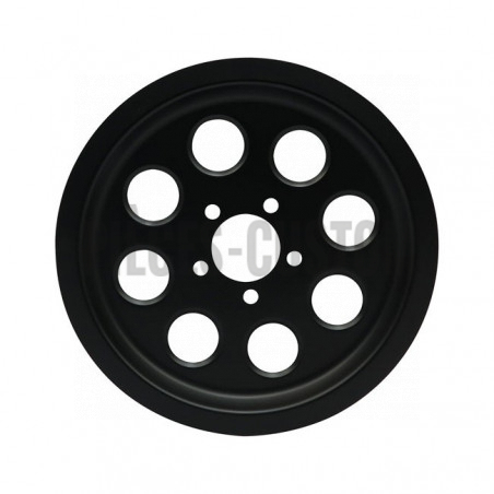 Couvre poulie Noir mat 70 dents pour Dyna de 2000 à 2005