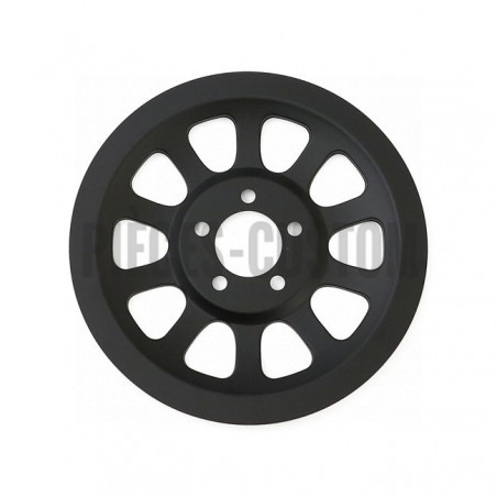 Couvre poulie Noir mat 66 dents pour Dyna de 2007 à 2017