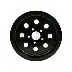 Couvre poulie Noir mat 65 dents pour Big Twin et Twin Cam de 1982 à 1999