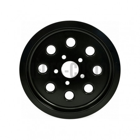 Couvre poulie Noir mat 65 dents pour Big Twin et Twin Cam de 1982 à 1999