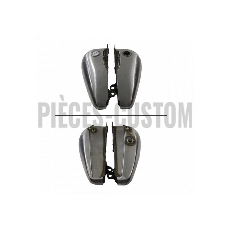Réservoir Flatside Bobbed 5 Gallons pour FXST et FLST de 1984 à 1999