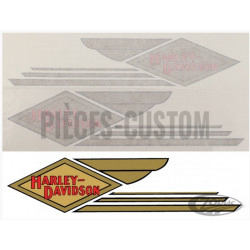 Logos-de-réservoir-Vintage-Harley-Davidson