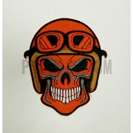 Patch Tête de mort Rouge