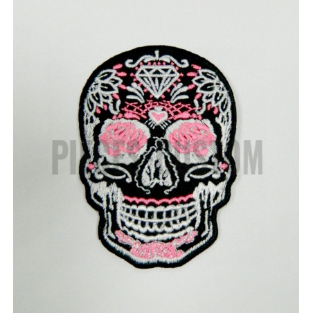 Patch Tête de mort mexicaine