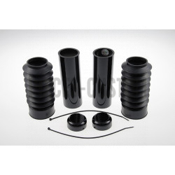 Kit-caches-de-fourche-6-pièces-avec-soufflets-Noir-pour-Breakout-de-2010-à-2017