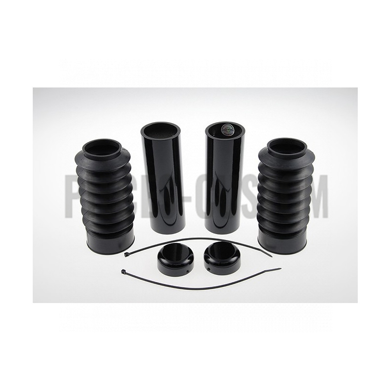 Kit-caches-de-fourche-6-pièces-avec-soufflets-Noir-pour-Breakout-de-2010-à-2017