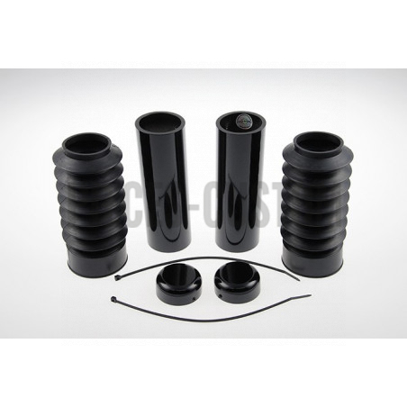 Kit-caches-de-fourche-6-pièces-avec-soufflets-Noir-pour-Breakout-de-2010-à-2017