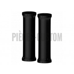 Caches-tubes-de-fourche-Tracker-Black-Ops-pour-Dyna-de-2006-à-2017