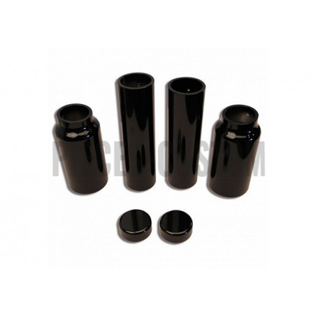Kit caches tubes supérieurs 213mm pour V-Rod et Nightrod de 2007 à 2011