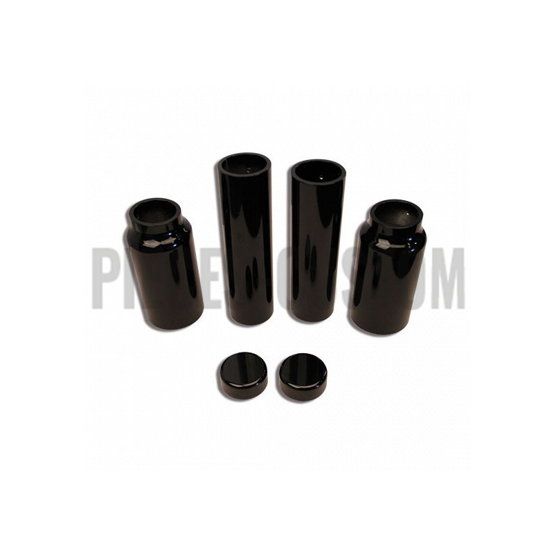 Kit caches tubes supérieurs 214mm pour V-Rod et Nightrod de 2007 à 2011
