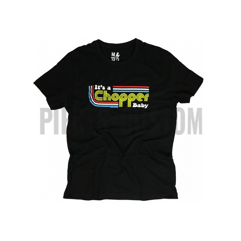 T-shirt Homme Noir It's a Chopper Baby