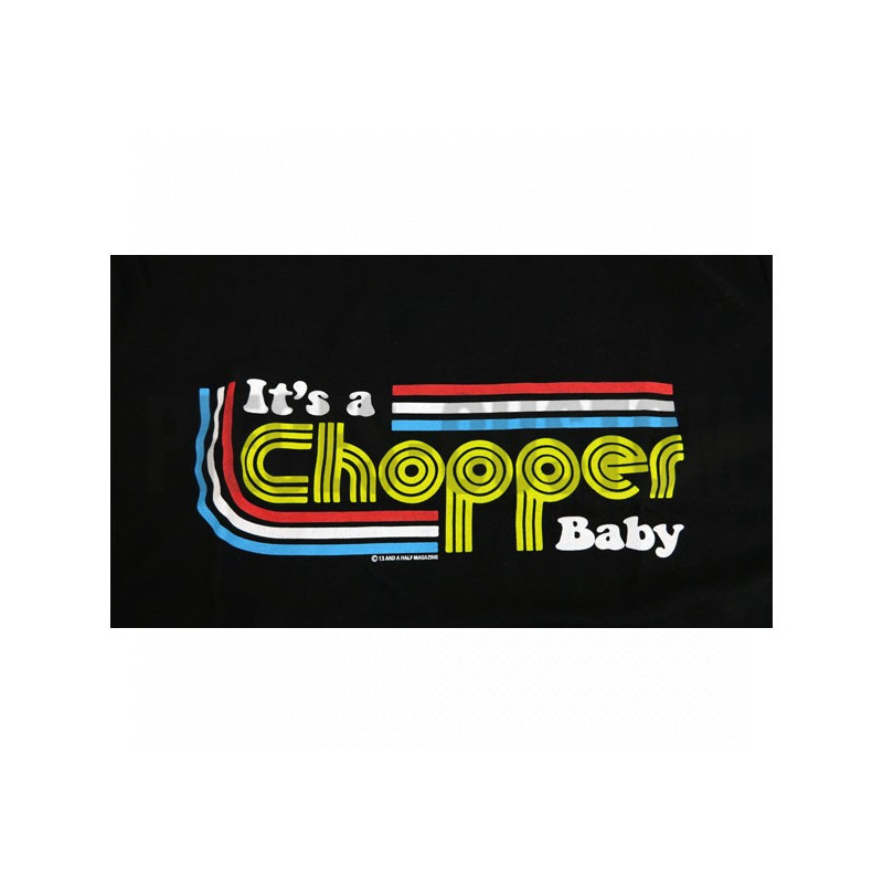 T-shirt Femme Noir It's a Chopper Baby