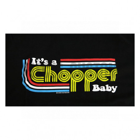 T-shirt Femme Noir It's a Chopper Baby
