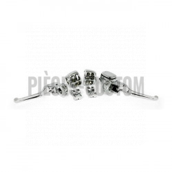 Kit maître cylindre 9/16 sans boutons Softail et Dyna 2011 à 2016 simple disque