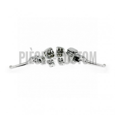 Kit maître cylindre 9/16 sans boutons Softail et Dyna 2011 à 2016 simple disque
