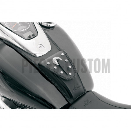 Protection de réservoir Mustang Clouté + poche XVS1100 de 1999 à 2011