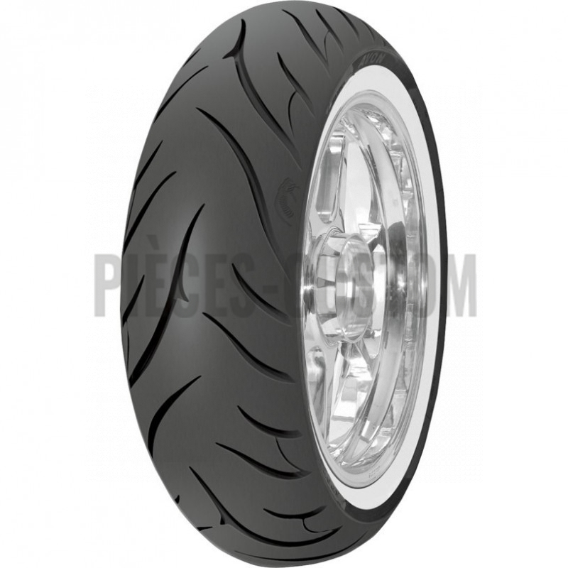 Pneu arrière Avon Cobra AVM72 150/80-16 Flanc Blanc