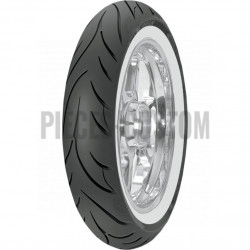 Pneu avant Avon Cobra AVM71 MT90-B16 Flanc Blanc