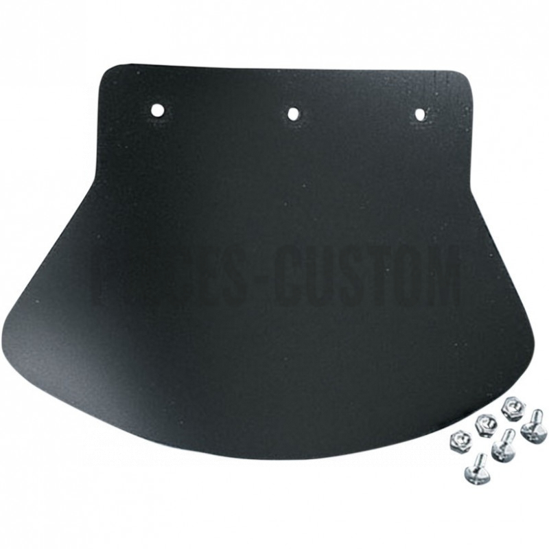 Bavette-garde-de-boue-Noire-lisse