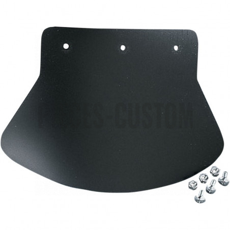 Bavette-garde-de-boue-Noire-lisse