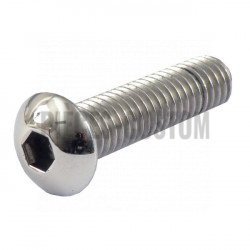 Vis-tête-bombée-Inox-1/2-13-longueur-2"