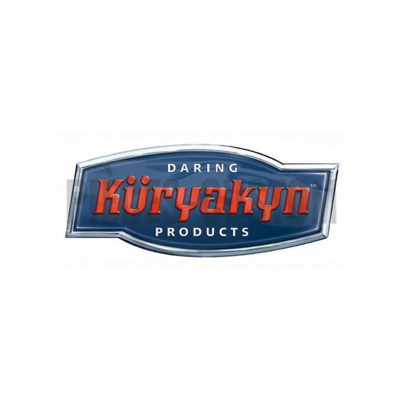 Cabochon de feu arrière fumé avec éclairage de plaque Laydown Küryakyn