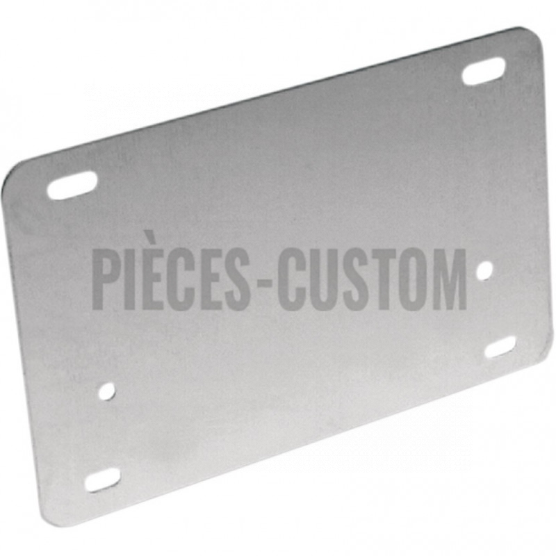 Fond de plaque d'immatriculation en inox Barnett