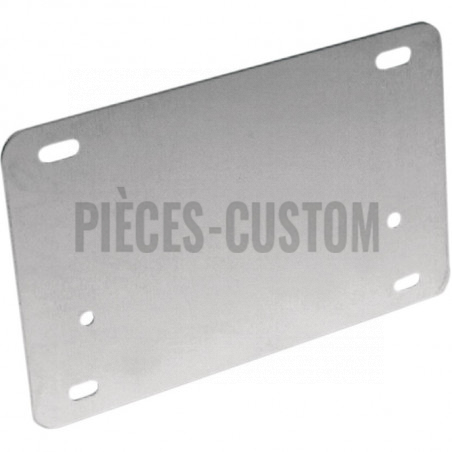 Fond de plaque d'immatriculation en inox Barnett
