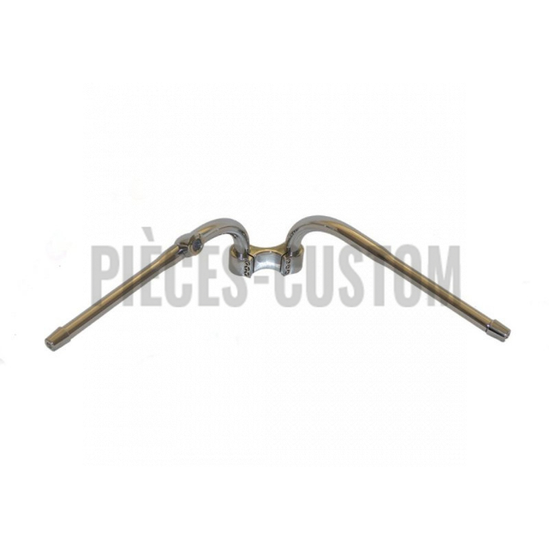 Guidon rond ajustable 32mm chromé largeur 95cm