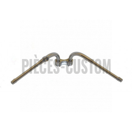 Guidon rond ajustable 32mm chromé largeur 95cm