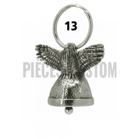 Clochette moto porte-bonheur modèle Aigle 2