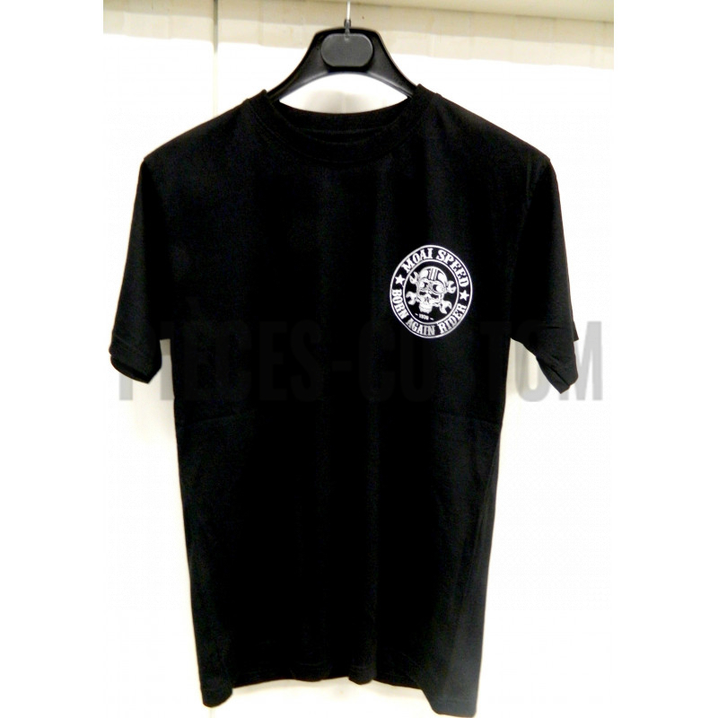 T-shirt Moai Speed Motorcyclist
