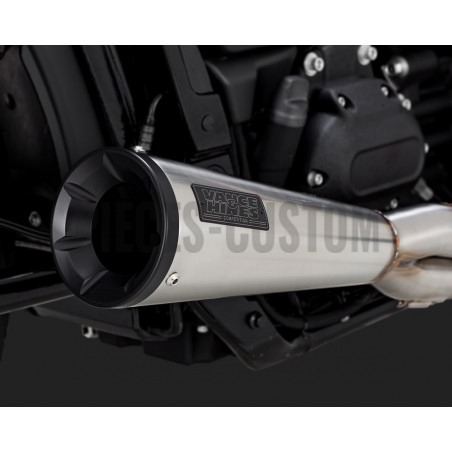 Echappement Vance & Hines Upsweep 2 en 1 en acier pour Softail 2018