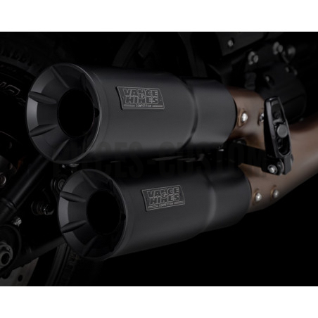 Silencieux Vance & Hines Hi-output Noir pour Softail 2018