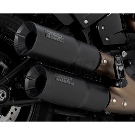 Silencieux Vance & Hines Hi-output Noir pour Softail 2018