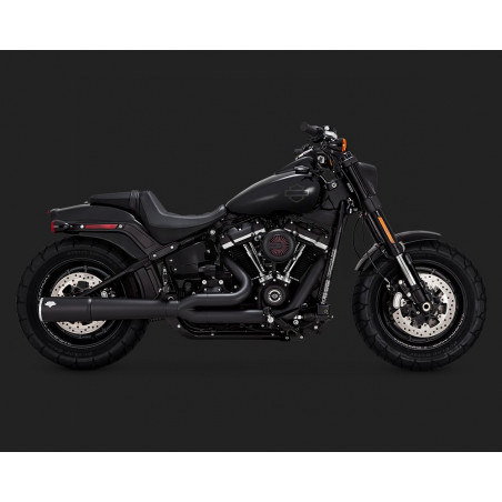 Echappement Vance & Hines Pro Pipe Noir pour Softail 2018