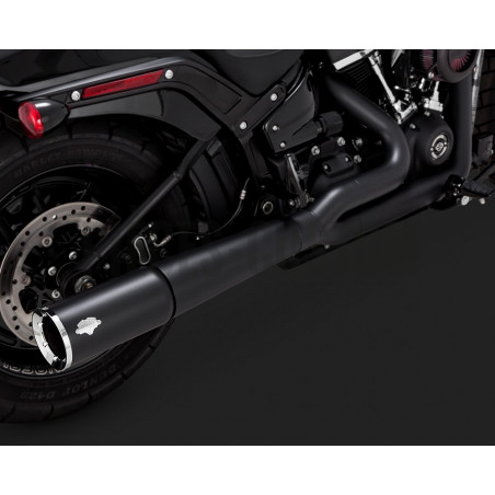 Echappement Vance & Hines Pro Pipe Noir pour Softail 2018