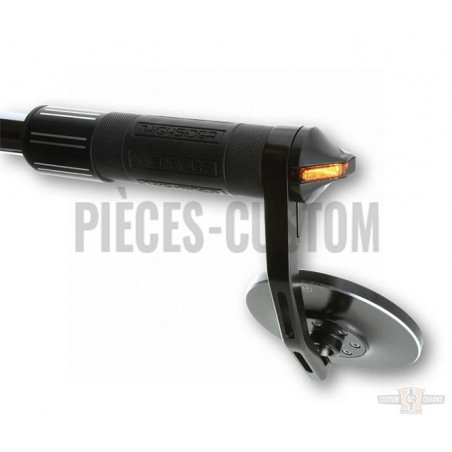 Clignotants à LED Highsider  aluminium Noir