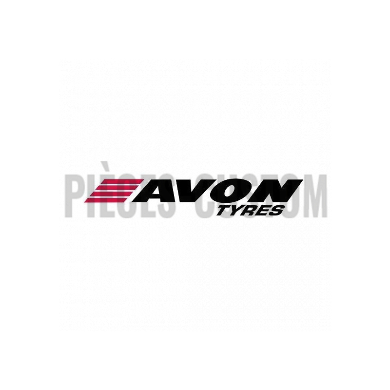 Pneu arrière Avon Cobra AV72 140/90-16 Flanc Blanc