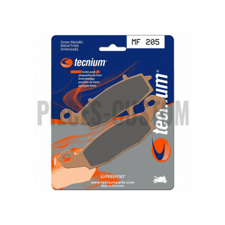 Plaquettes de frein avant Tecnium Suzuki M1500 VL1500 de 2002 à 2009