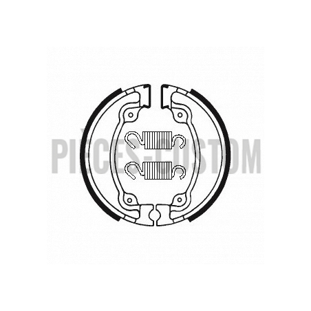 Plaquettes de frein arrière Tecnium pour Honda 125 de 1995 à 2006