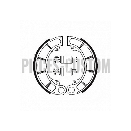 Plaquettes de frein arrière Tecnium pour Honda VT600 de 1988 à 2007