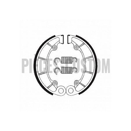 Plaquettes de frein arrière Tecnium pour Honda VT750 de 1983 à 1996