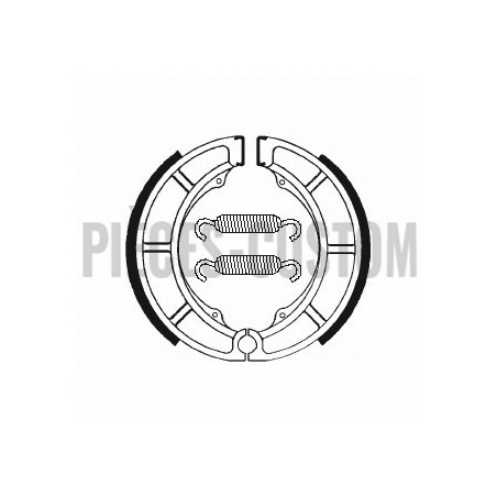Machoires de frein arrière Tecnium pour Suzuki VS750  VL et VS 800