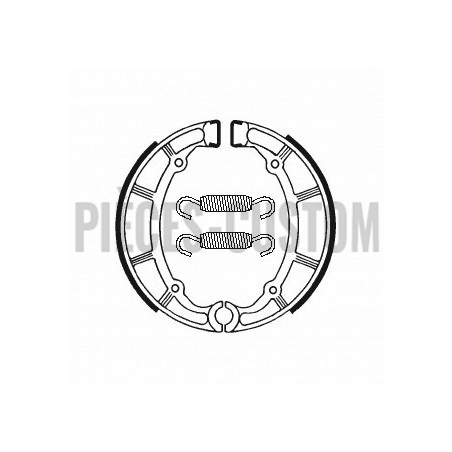 Machoires de frein arrière Tecnium Yamaha XV535 XVS650 XV750