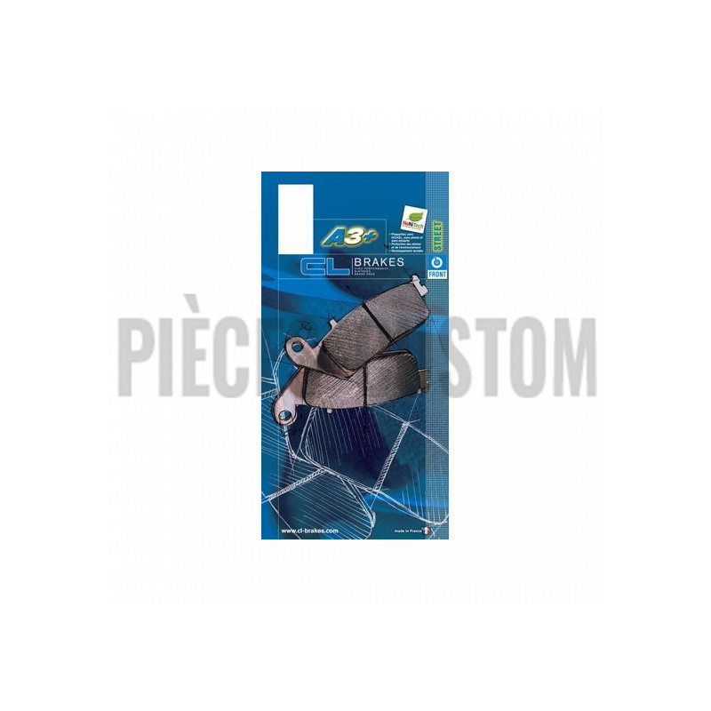 Plaquettes de frein avant CL Brakes pour Honda VT750 de 1997 à 2012