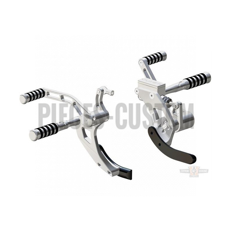Commandes avancées Rick's poli +2" O-Ring pour Softail 2018