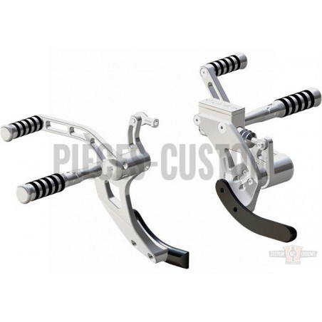 Commandes avancées Rick's poli +2" O-Ring pour Softail 2018